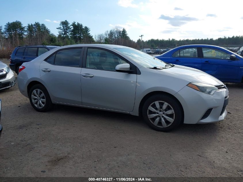 2014 Toyota Corolla Le VIN: 2T1BURHE2EC223123 Lot: 40746327