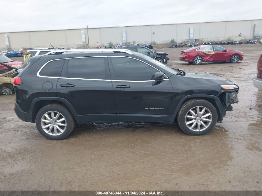 2015 Jeep Cherokee Limited VIN: 1C4PJLDB1FW555120 Lot: 40746344