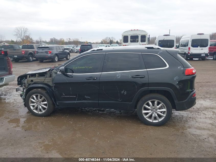 2015 Jeep Cherokee Limited VIN: 1C4PJLDB1FW555120 Lot: 40746344