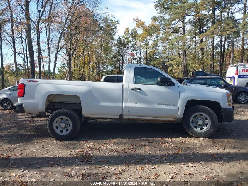 2018 Chevrolet Silverado 1500 Wt VIN: 1GCNKNEH4JZ111109 Lot: 40746348