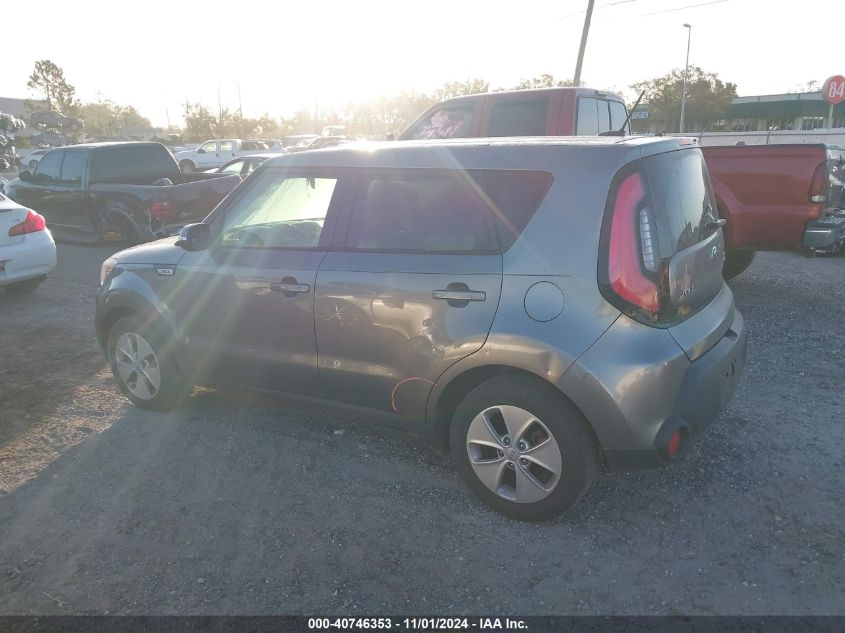 2014 Kia Soul + VIN: KNDJP3A57E7068211 Lot: 40746353