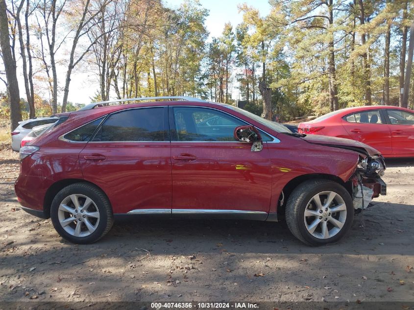 2011 Lexus Rx 350 VIN: 2T2ZK1BA6BC052766 Lot: 40746356