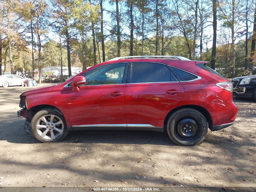 2011 Lexus Rx 350 VIN: 2T2ZK1BA6BC052766 Lot: 40746356