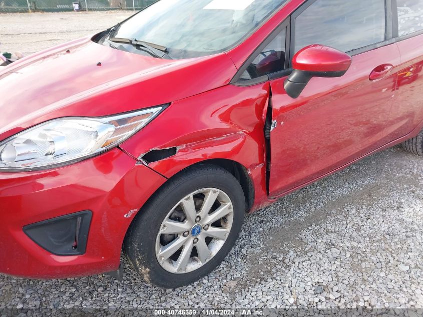 2012 Ford Fiesta Se VIN: 3FADP4EJ5CM117473 Lot: 40746359