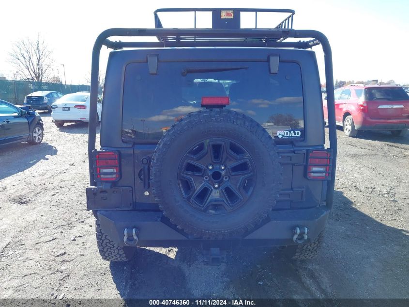 2018 Jeep Wrangler Jk Unlimited Willy Wheeler W 4X4 VIN: 1C4BJWDG1JL862322 Lot: 40746360