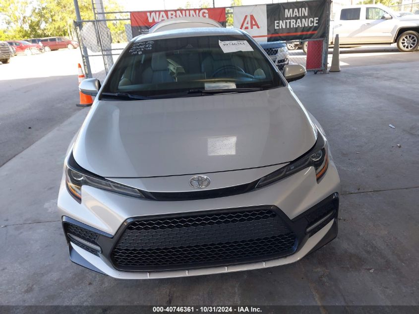 2021 Toyota Corolla Se VIN: 5YFS4MCE1MP061784 Lot: 40746361