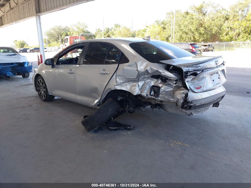 2021 Toyota Corolla Se VIN: 5YFS4MCE1MP061784 Lot: 40746361