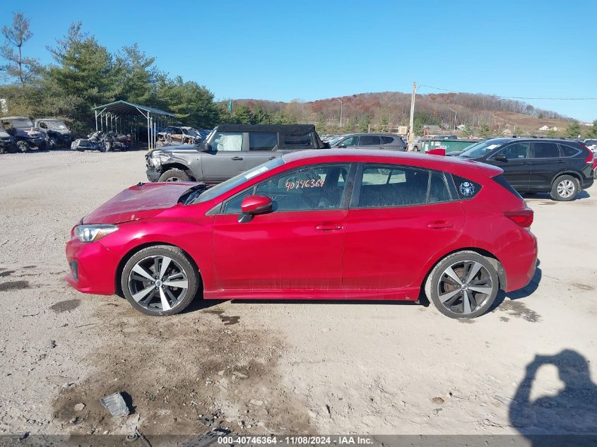 2017 Subaru Impreza Sport VIN: 4S3GTAK6XH3733938 Lot: 40746364