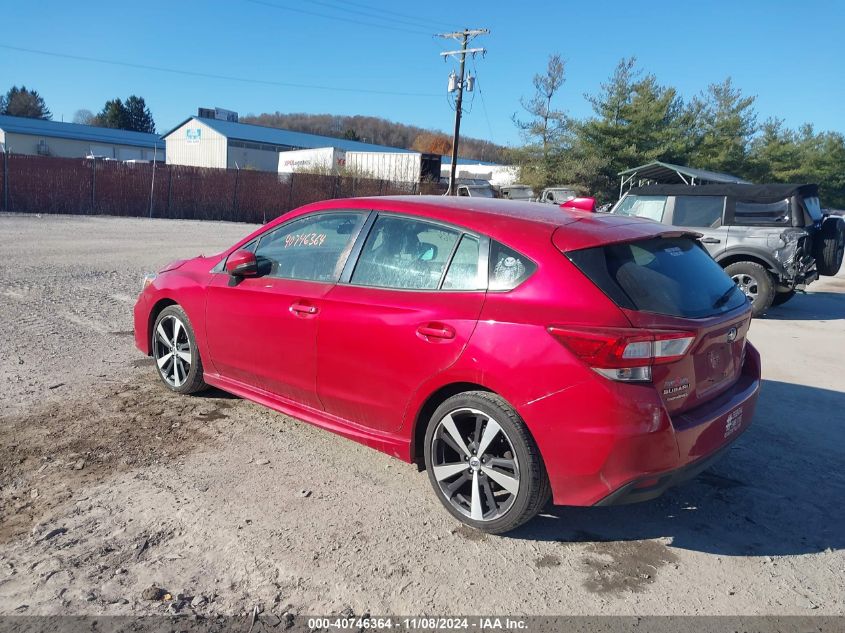 2017 Subaru Impreza Sport VIN: 4S3GTAK6XH3733938 Lot: 40746364