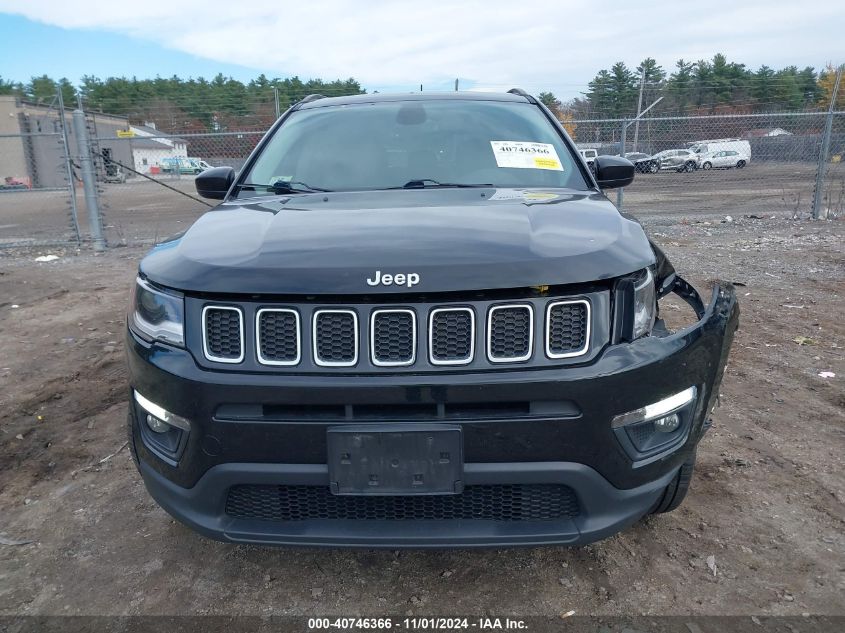 2018 Jeep Compass Latitude 4X4 VIN: 3C4NJDBB0JT117462 Lot: 40746366