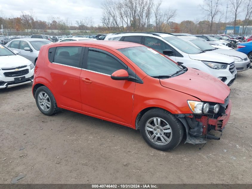 2012 Chevrolet Sonic 2Lt VIN: 1G1JC6SH8C4106865 Lot: 40746402