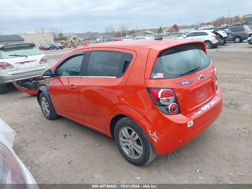 2012 Chevrolet Sonic 2Lt VIN: 1G1JC6SH8C4106865 Lot: 40746402