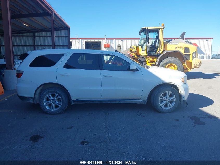 2013 Dodge Durango Sxt VIN: 1C4RDJAG8DC584584 Lot: 40746406