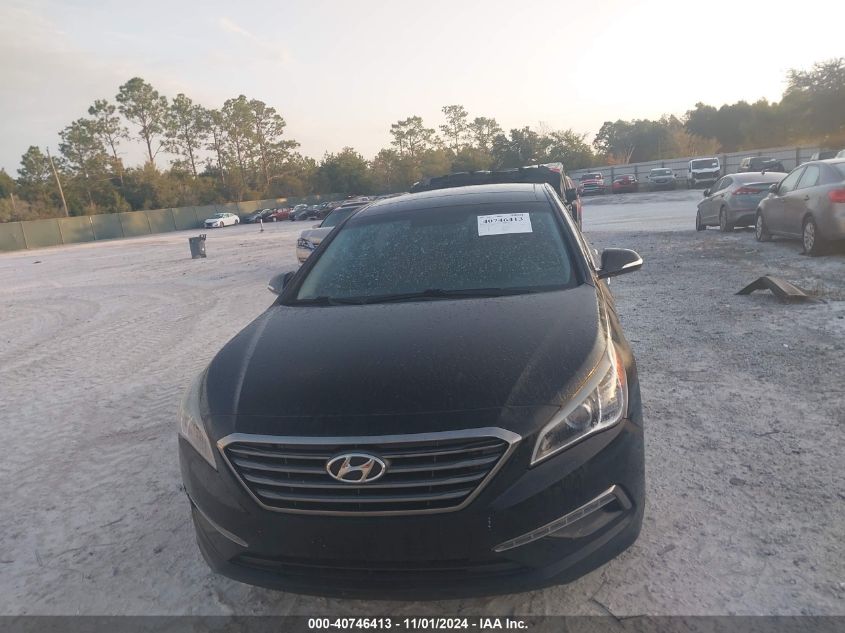 2015 HYUNDAI SONATA LIMITED - 5NPE34AF0FH130640