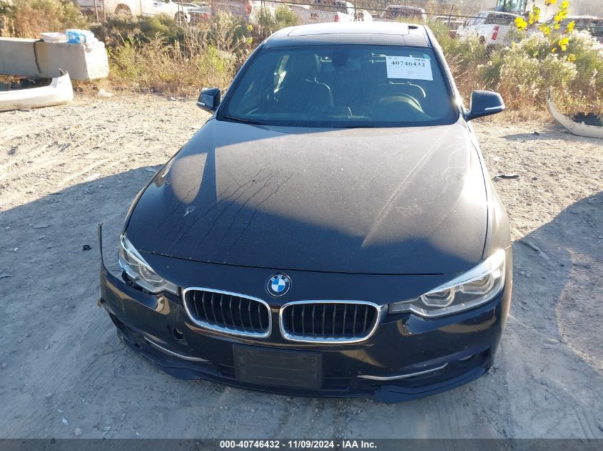 2016 BMW 328I VIN: WBA8E3G5XGNT80417