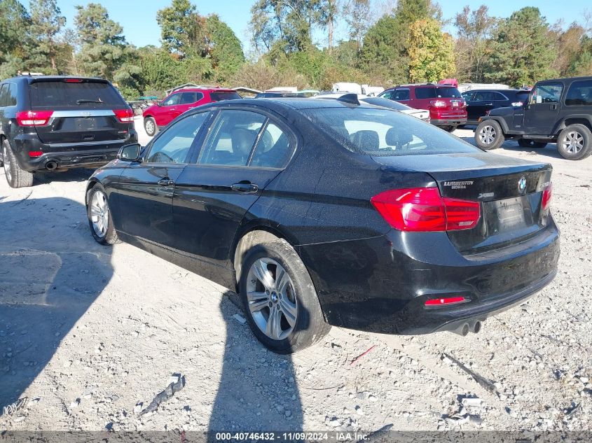 2016 BMW 328I xDrive VIN: WBA8E3G5XGNT80417 Lot: 40746432