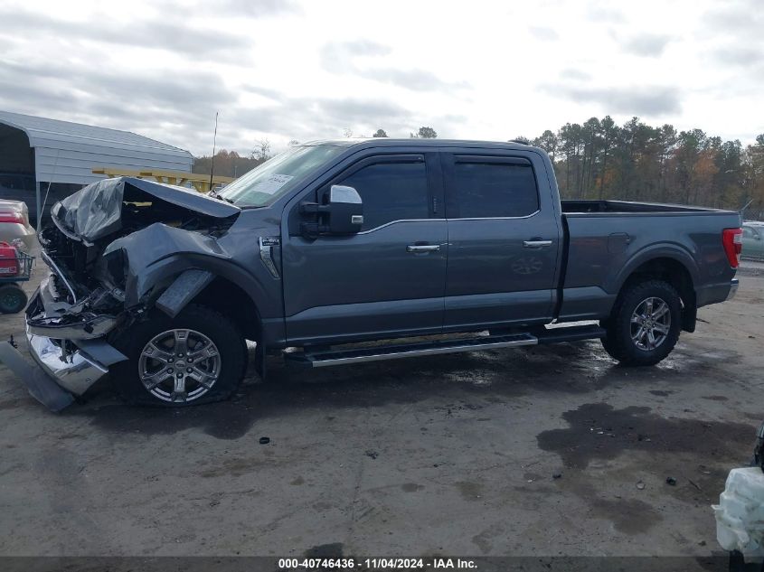 2022 Ford F150 Supercrew VIN: 1FTFW1E54NFC26081 Lot: 40746436