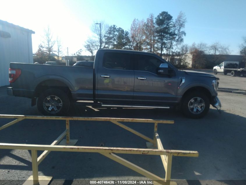 2022 Ford F-150 Lariat VIN: 1FTFW1E54NFC26081 Lot: 40746436