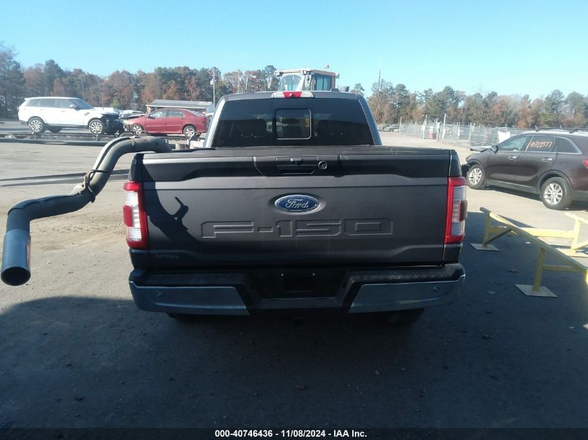 2022 Ford F-150 Lariat VIN: 1FTFW1E54NFC26081 Lot: 40746436