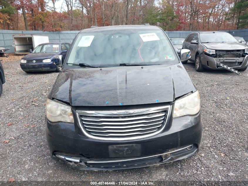 2014 Chrysler Town & Country Touring-L VIN: 2C4RC1CG7ER132831 Lot: 40746446