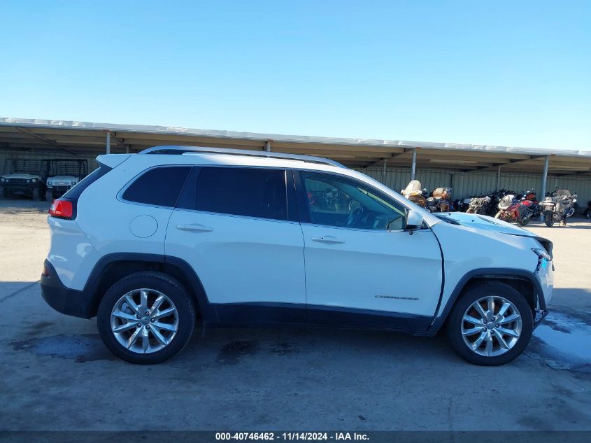 2016 Jeep Cherokee Limited VIN: 1C4PJLDB7GW328998 Lot: 40746462