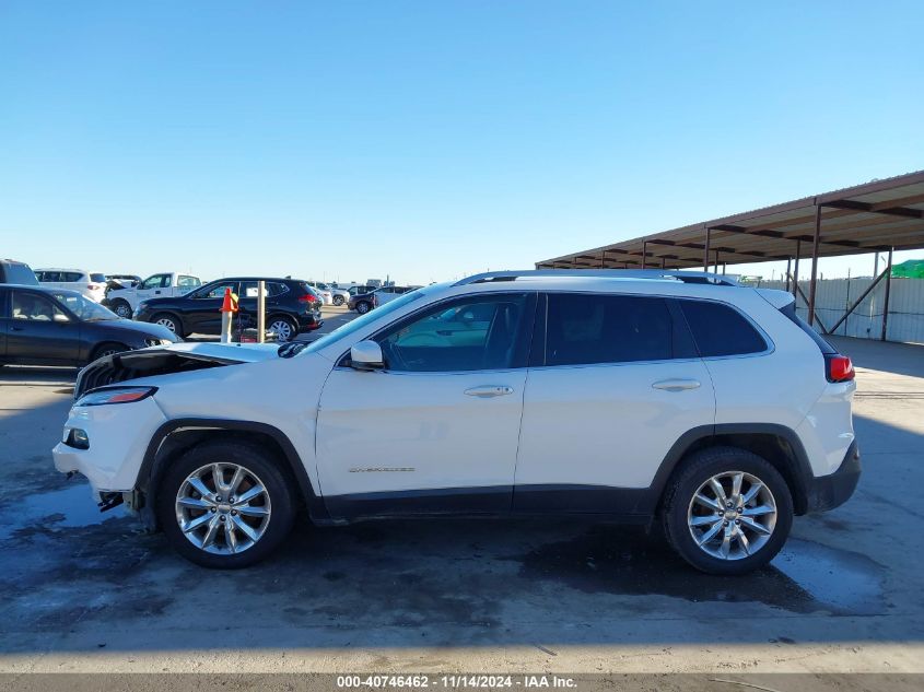 2016 Jeep Cherokee Limited VIN: 1C4PJLDB7GW328998 Lot: 40746462