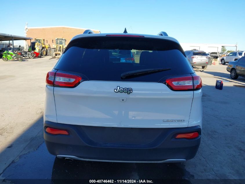 2016 Jeep Cherokee Limited VIN: 1C4PJLDB7GW328998 Lot: 40746462