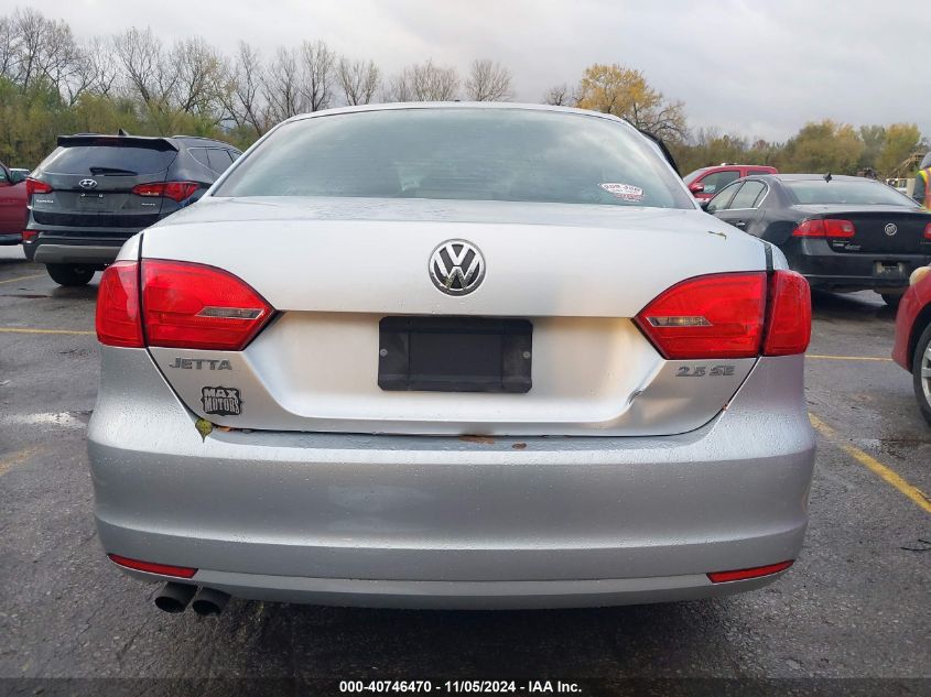 2012 Volkswagen Jetta 2.5L Se VIN: 3VWDX7AJ3CM473113 Lot: 40746470