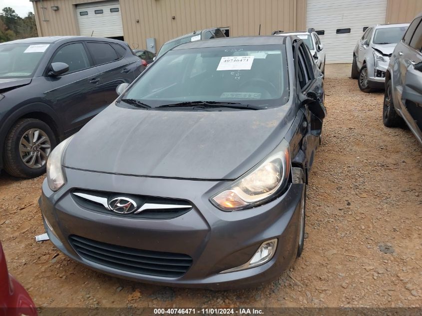 2013 Hyundai Accent Se VIN: KMHCU5AE6DU129119 Lot: 40746471