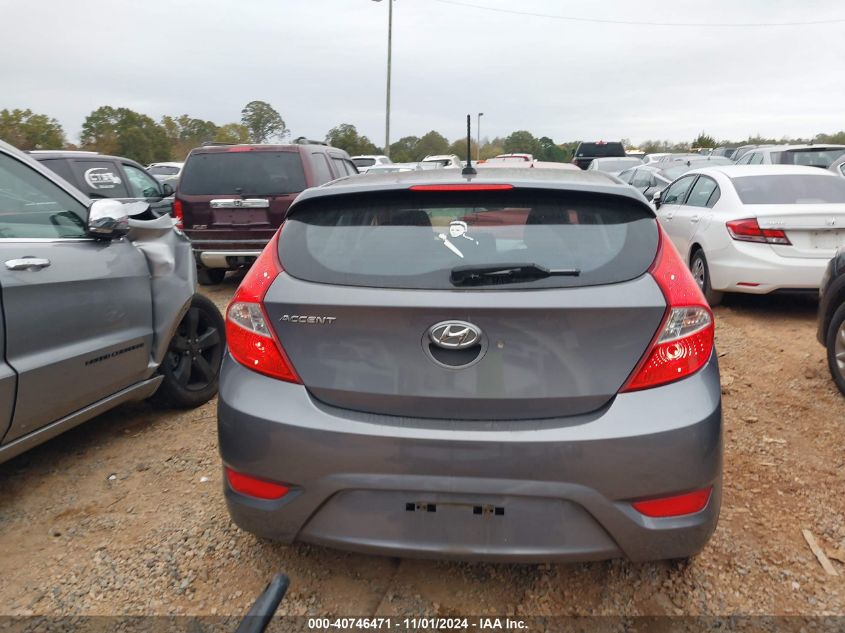 2013 Hyundai Accent Se VIN: KMHCU5AE6DU129119 Lot: 40746471