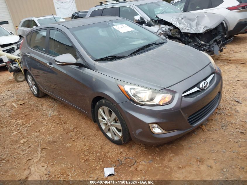 VIN KMHCU5AE6DU129119 2013 HYUNDAI ACCENT no.1