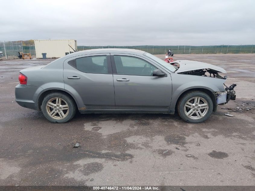 2012 Dodge Avenger Se VIN: 1C3CDZAB0CN310313 Lot: 40746472