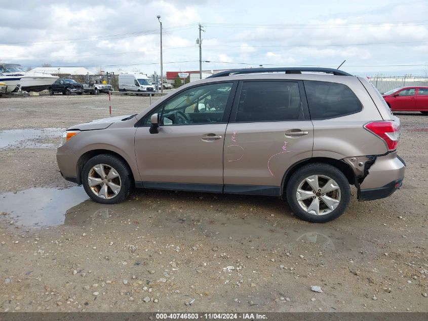 2015 Subaru Forester 2.5I Premium VIN: JF2SJAFC9FH807139 Lot: 40746503