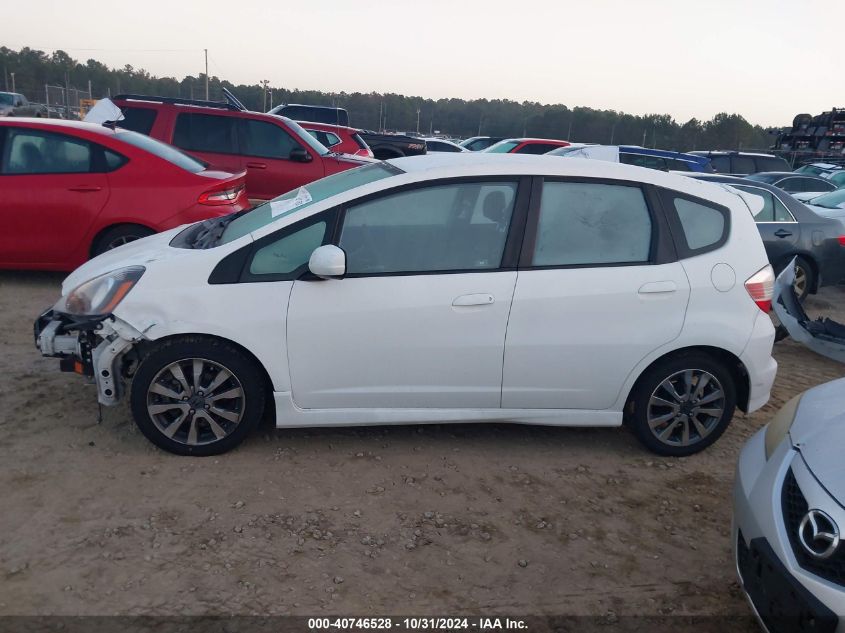 2013 Honda Fit Sport VIN: JHMGE8H60DC02297 Lot: 40746528