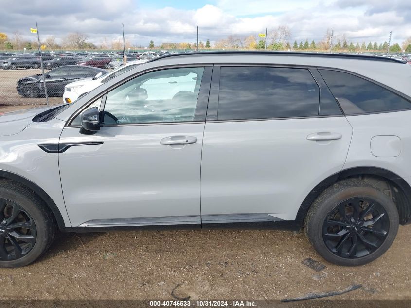 2022 Kia Sorento Sx VIN: 5XYRKDLF7NG156160 Lot: 40746533