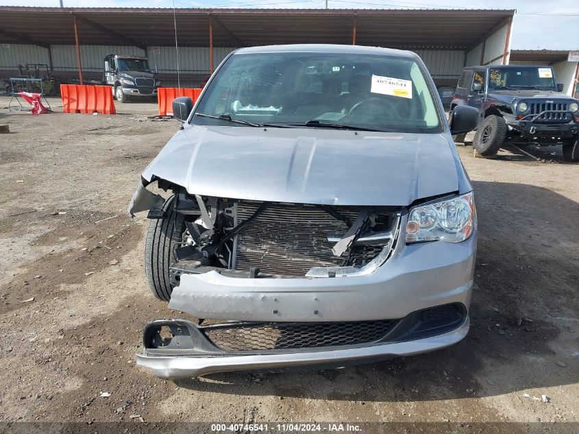 2018 Dodge Grand Caravan Se VIN: 2C4RDGBG0JR173619 Lot: 40746541