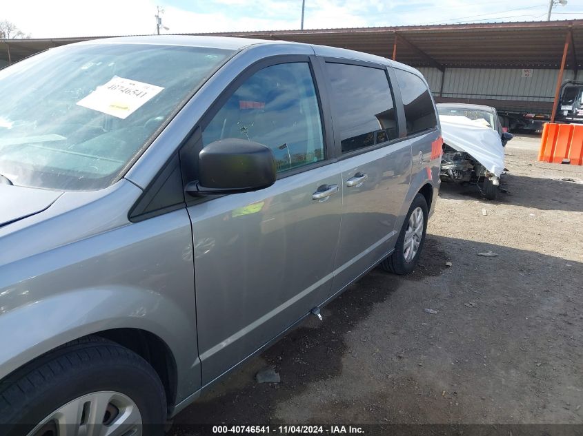 2018 Dodge Grand Caravan Se VIN: 2C4RDGBG0JR173619 Lot: 40746541