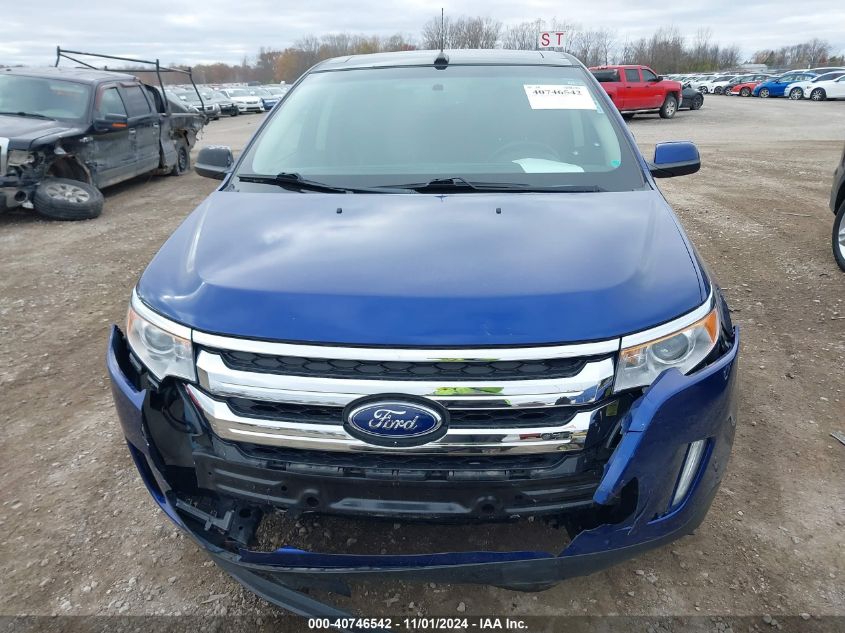 2013 Ford Edge Sel VIN: 2FMDK4JC2DBA99058 Lot: 40746542