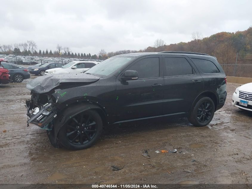 2018 Dodge Durango Gt Awd VIN: 1C4RDJDG5JC126864 Lot: 40746544