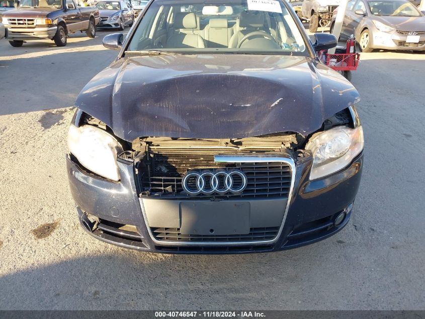 2005 Audi A4 2.0T VIN: WAUDF68E25A519472 Lot: 40746547