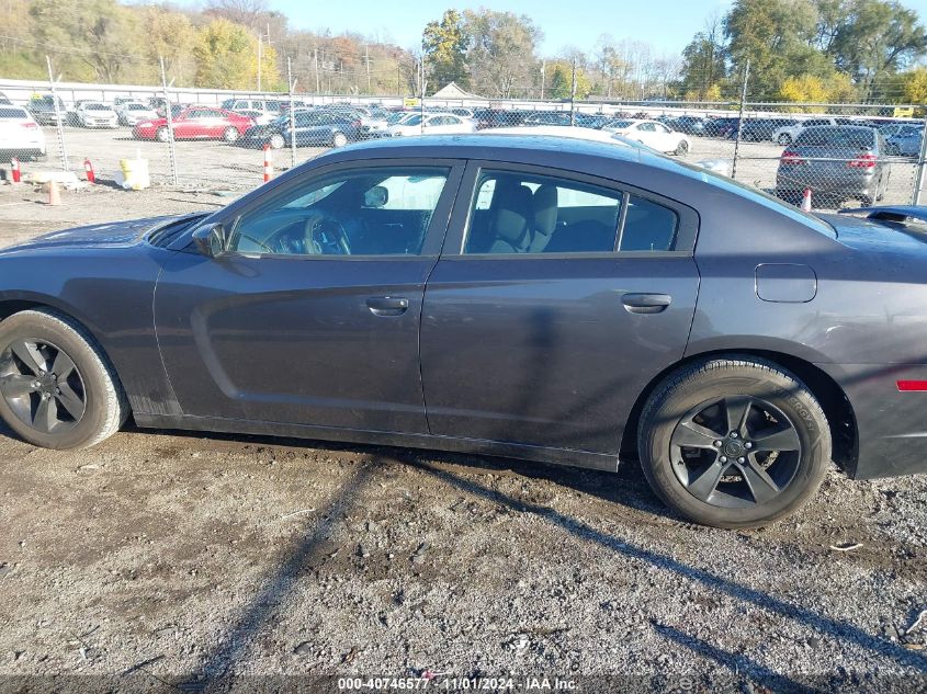 2013 Dodge Charger Se VIN: 2C3CDXBG5DH584339 Lot: 40746577