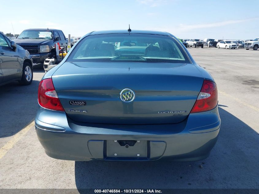 2006 Buick Lacrosse Cxl VIN: 2G4WD582161185881 Lot: 40746584