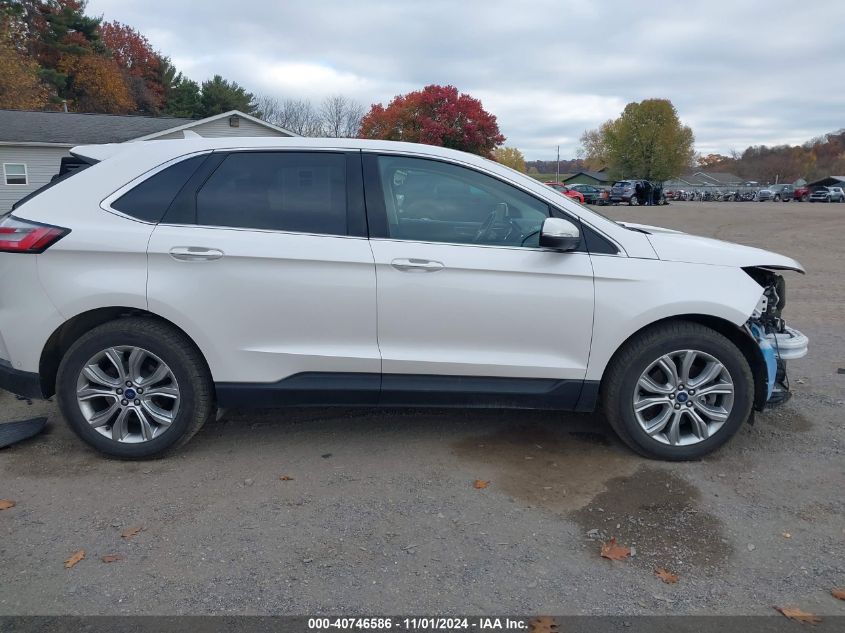 2019 Ford Edge Titanium VIN: 2FMPK4K97KBC28876 Lot: 40746586