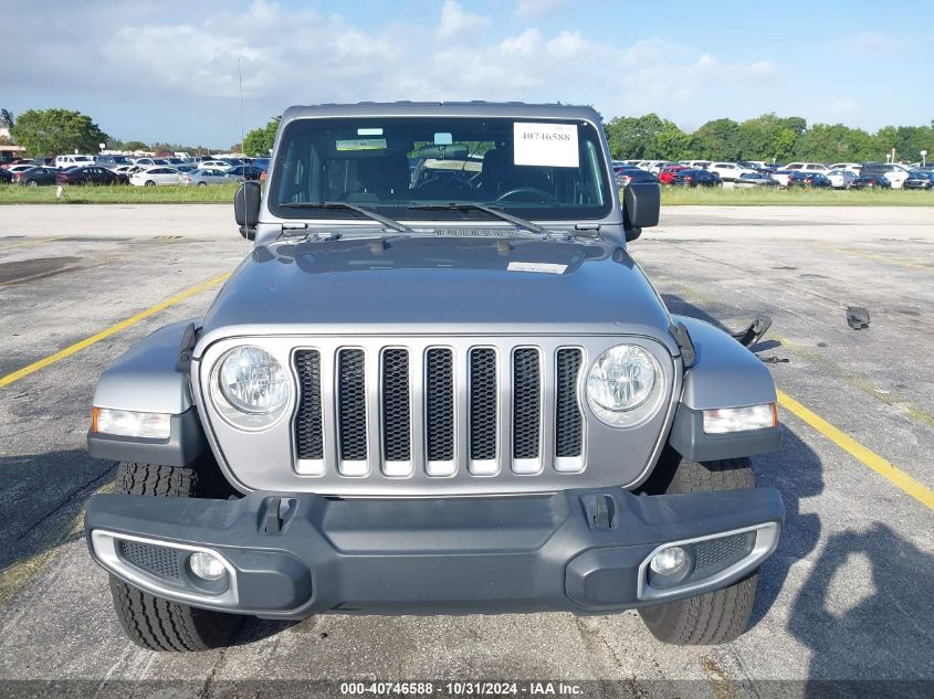 2019 Jeep Wrangler Unlimited Sahara 4X4 VIN: 1C4HJXEG8KW555745 Lot: 40746588