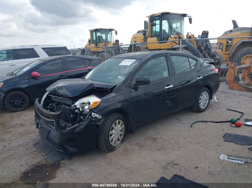 VIN 3N1CN7AP2EK465613 2014 Nissan Versa, 1.6 SV no.2