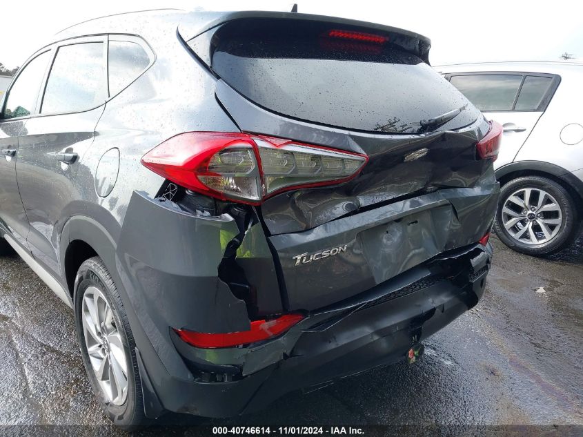 2018 Hyundai Tucson Sel Plus VIN: KM8J33A46JU800676 Lot: 40746614