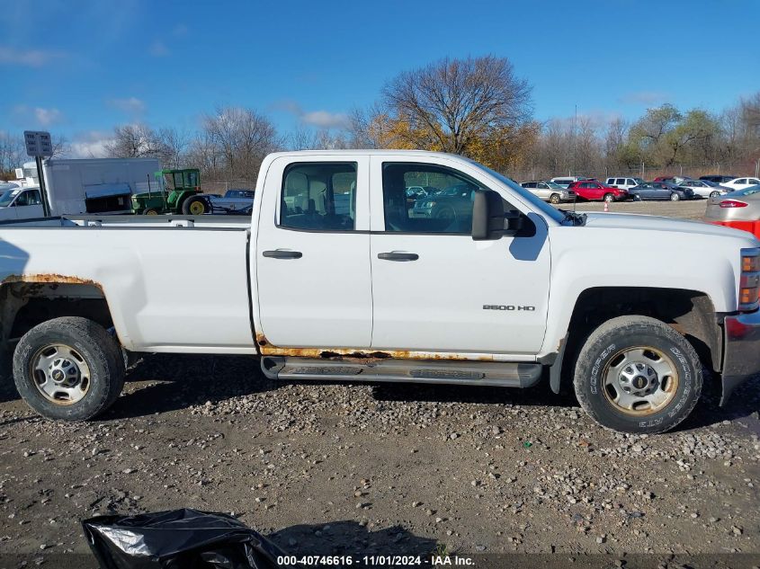 2015 Chevrolet Silverado 2500Hd Wt VIN: 1GC2KUEGXFZ501482 Lot: 40746616