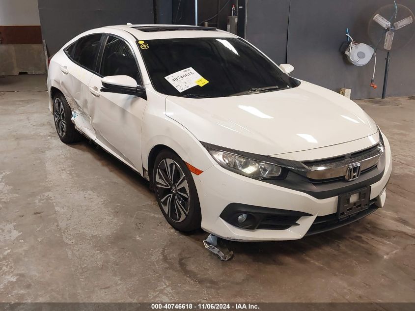 VIN 2HGFC1F71JH645363 2018 Honda Civic, Ex-L no.1