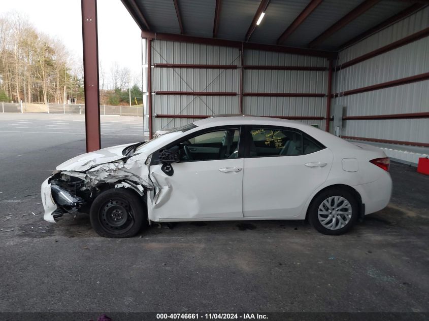 2018 Toyota Corolla Le VIN: 5YFBURHE8JP805804 Lot: 40746661