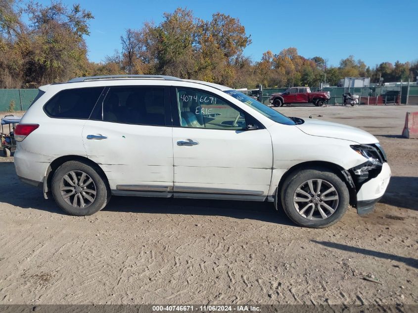 2015 Nissan Pathfinder Sl VIN: 5N1AR2MM1FC712071 Lot: 40746671